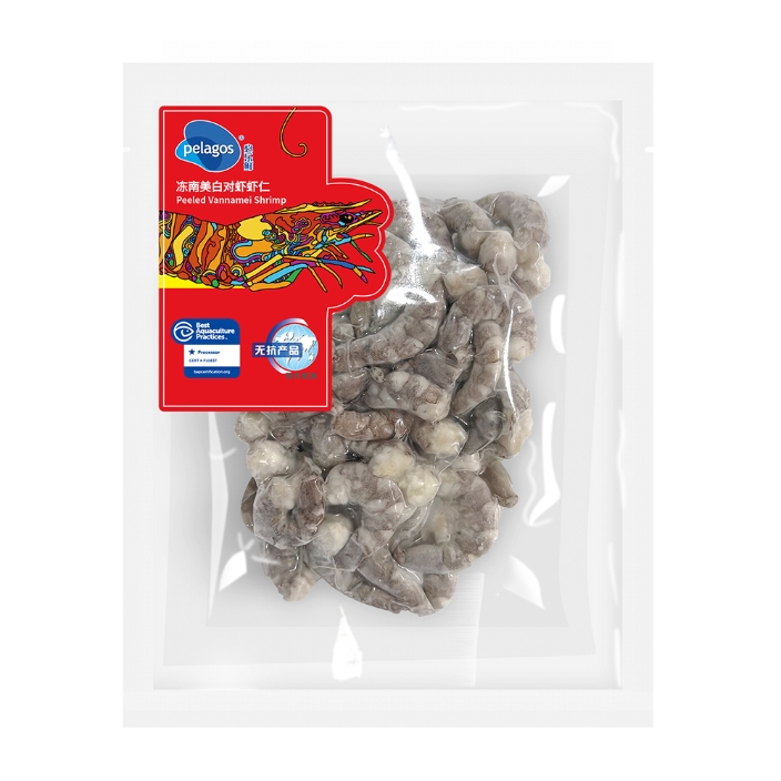 【必樂鮮】凍南美白對蝦蝦仁200g