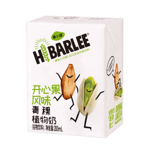 青小棵開心果風(fēng)味青稞植物奶