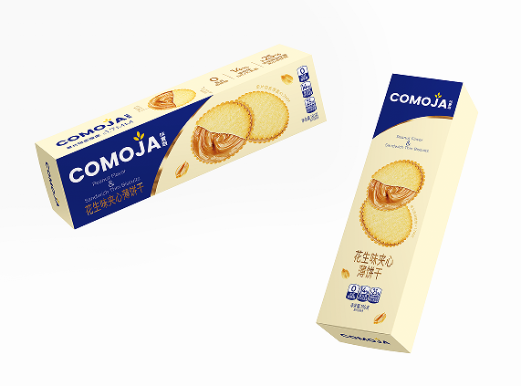 花生味夾心薄餅干