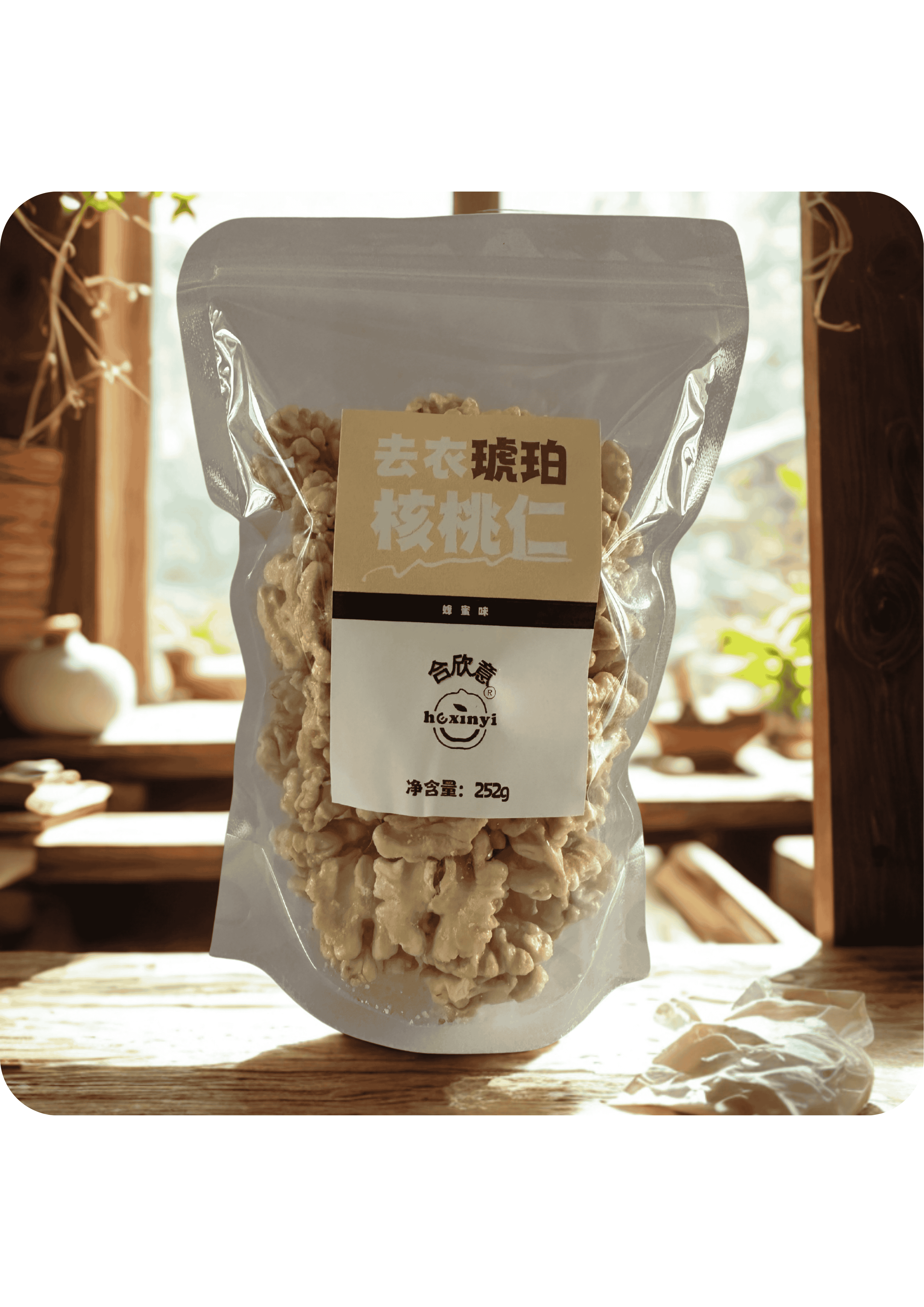 去衣琥珀核桃仁