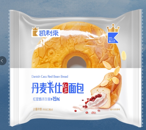 丹麥卡仕紅豆面包