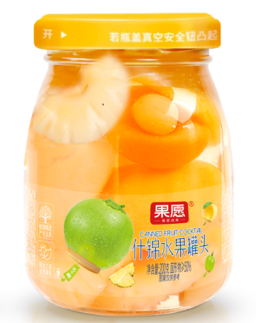果愿混合型什錦罐頭200g