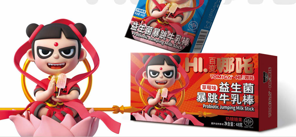 哪吒-暴跳牛乳棒（盒裝）