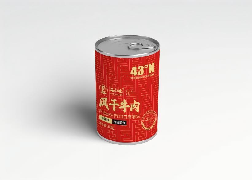 風干牛肉（香辣桶裝）