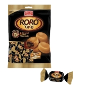 洛洛焦糖巧克力味夾心太妃糖果