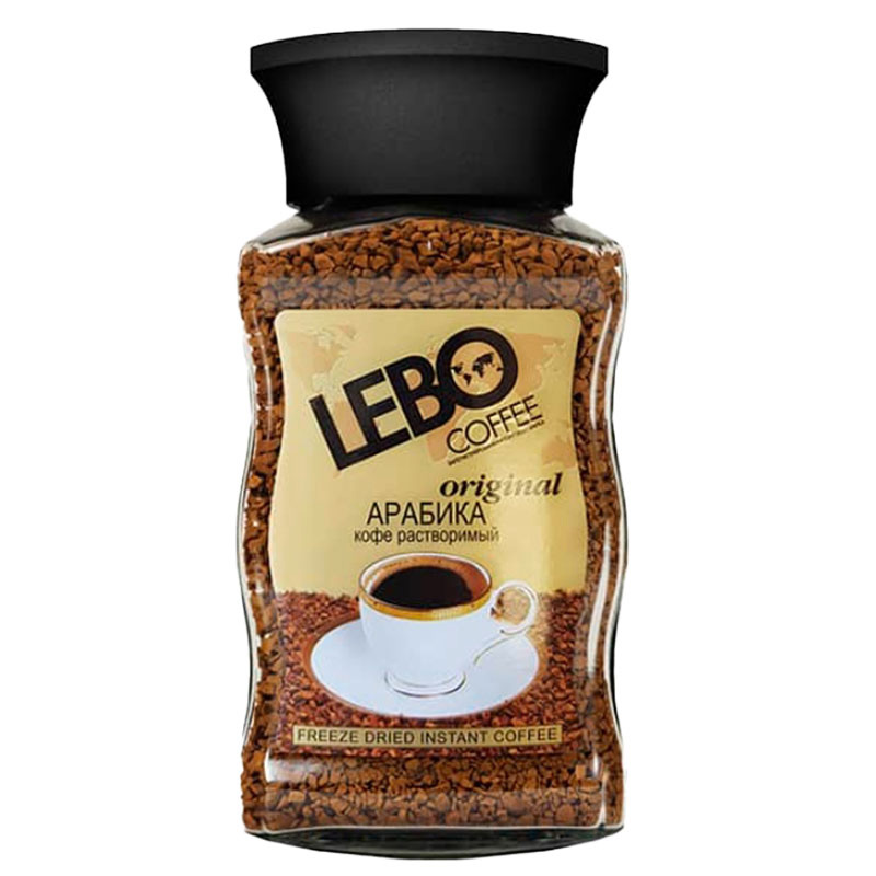 LEBO立泊原味凍干速溶黑咖啡100克