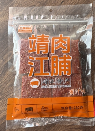 小象嘟嘟靖江肉脯250g（蜜汁味）