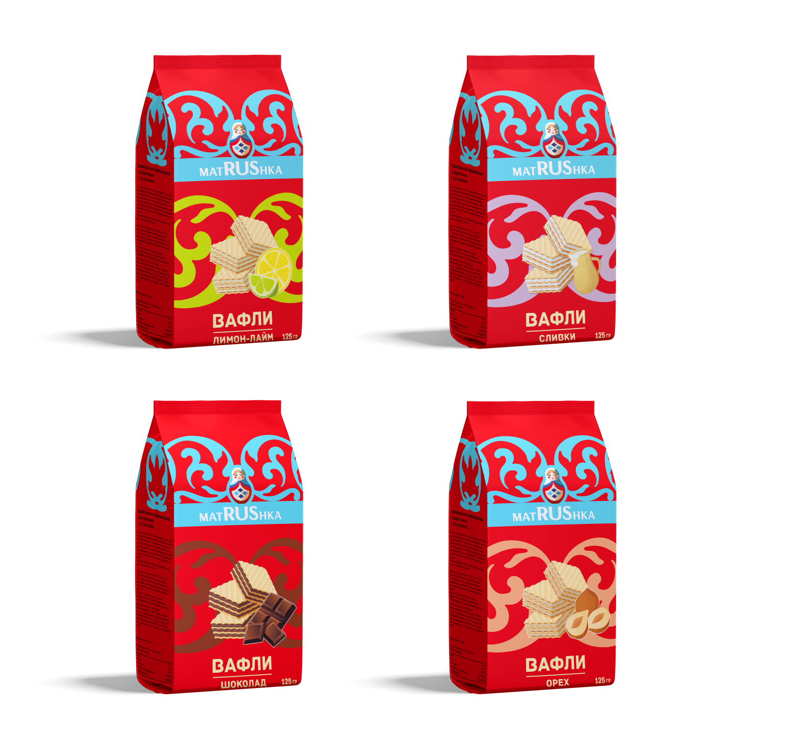 迷你威化餅干 125 克