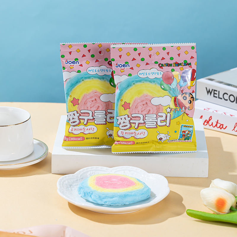 joen跳跳糖彩色棉花糖9g