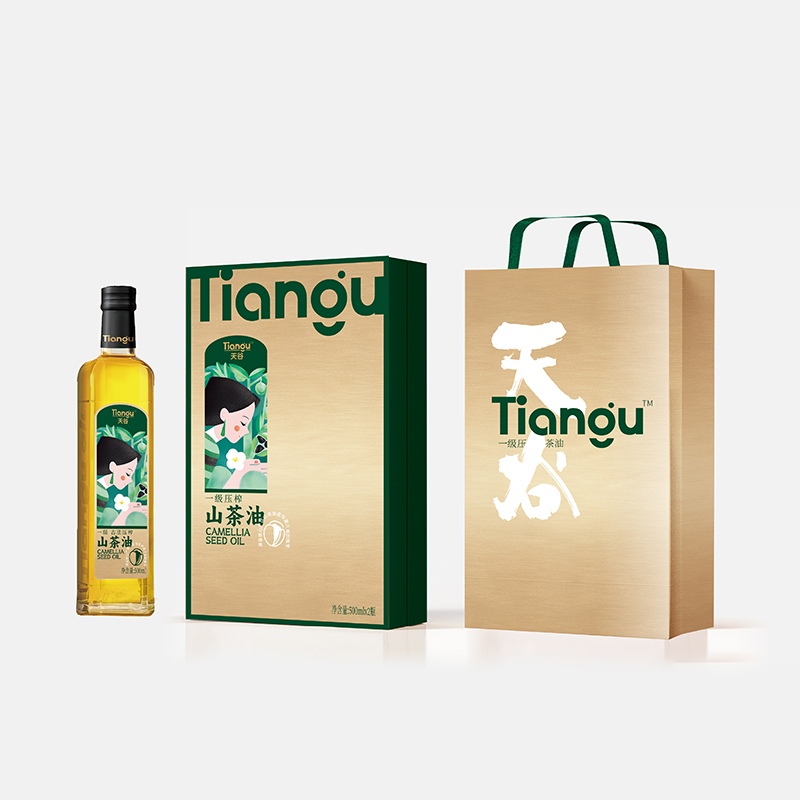 天谷壓榨山茶油禮盒