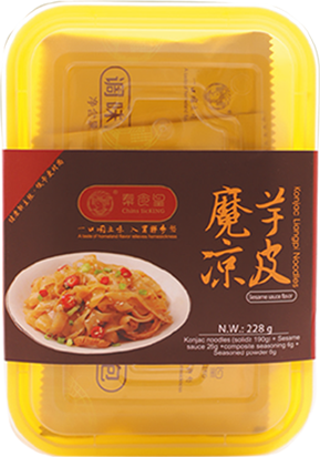 魔芋涼皮（麻醬風味）盒裝