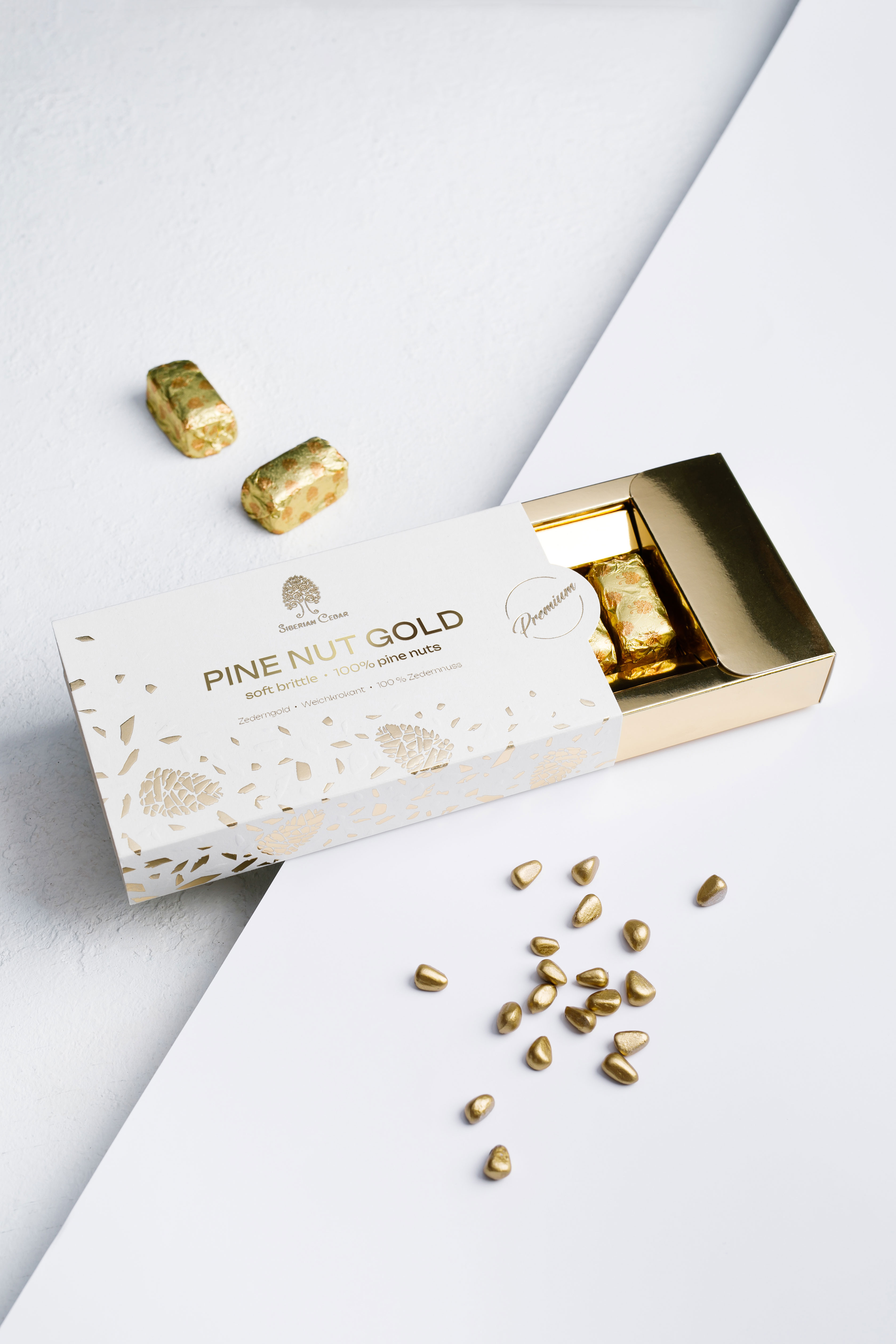 《西伯利亞松子》，《雪松至尊》雪松果仁軟糖，85克