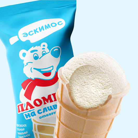 冰淇淋"泰迪熊奶油圣代"