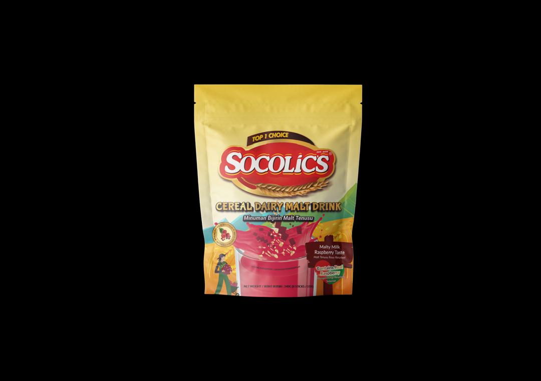 樹莓麥片牛奶 （紅莓清晨）