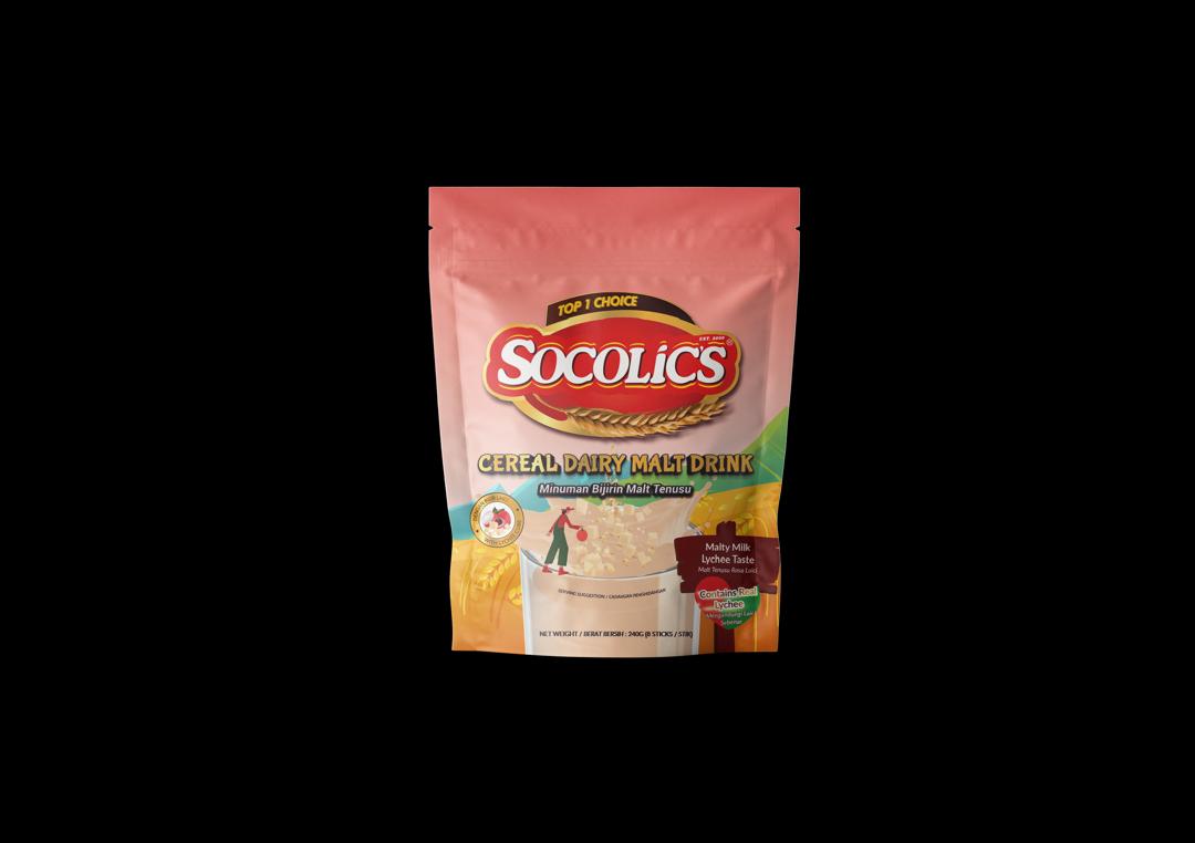 荔枝麥片牛奶 （白玉荔枝）