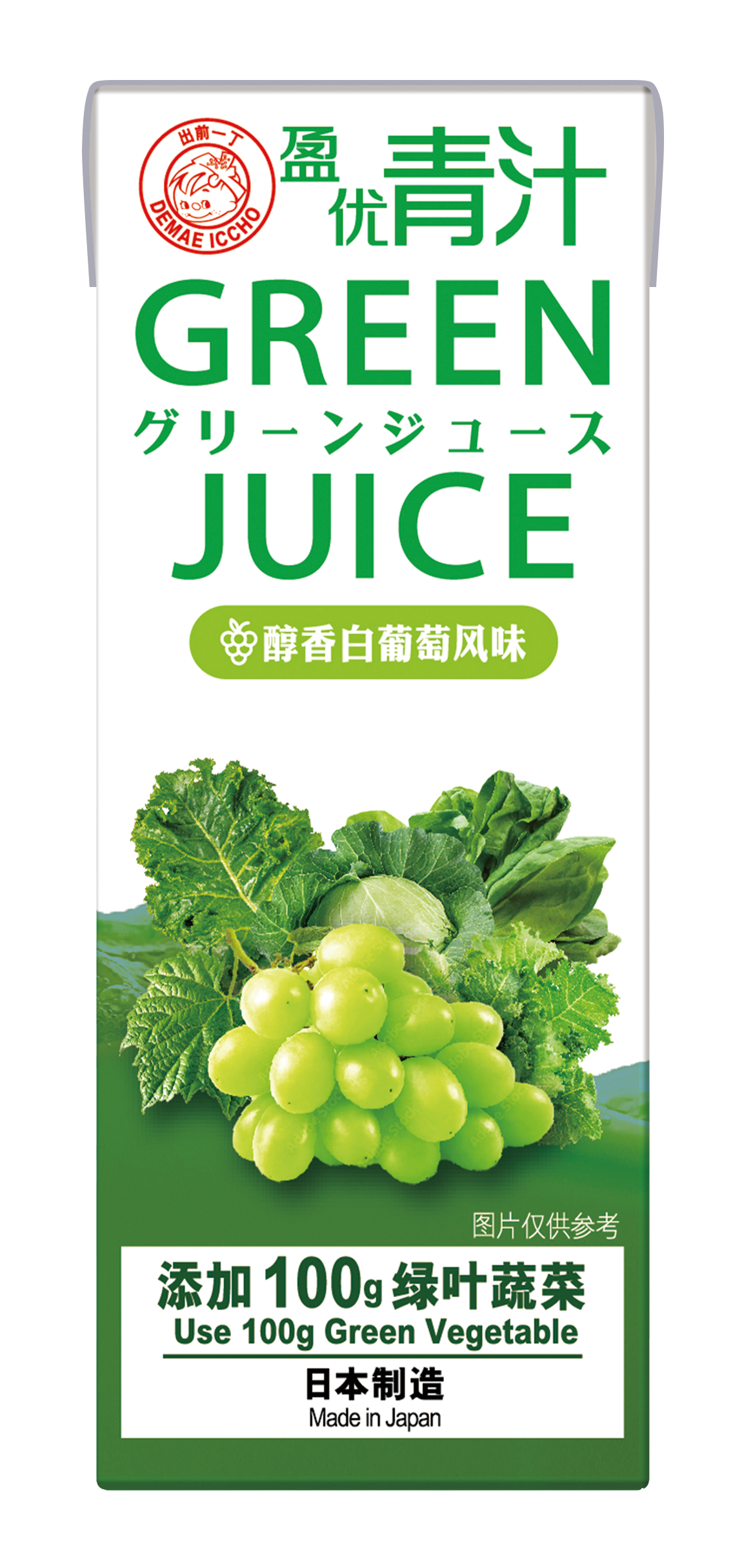 出前一丁盈優(yōu)青汁復(fù)合果蔬汁飲料（白葡萄風(fēng)味）