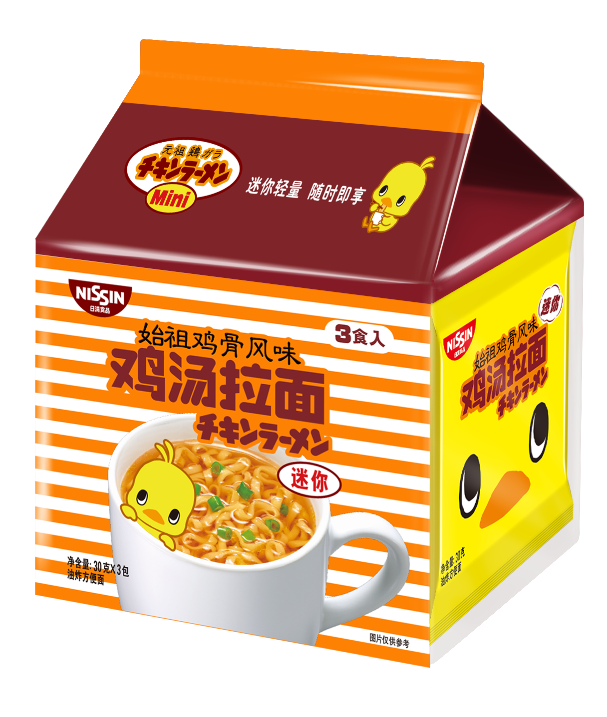 始祖雞骨風(fēng)味 迷你雞湯拉面