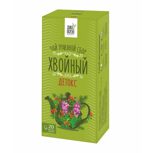Чай Хвойный детокс 20 пакетиков