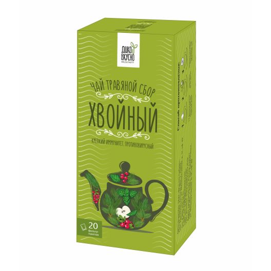 Чай ХВОЙНЫЙ крепкий иммунитет 20 пакет