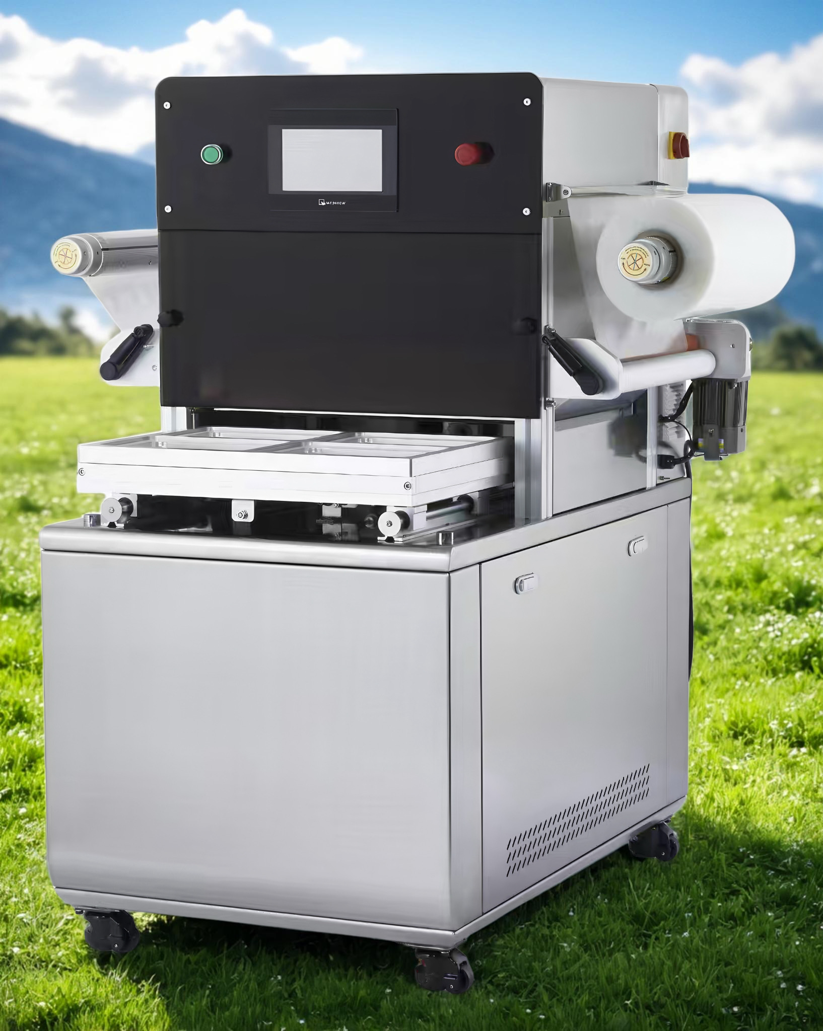 氣體調(diào)合連續(xù)式封口機(jī)