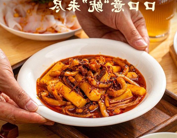 甜辣魷魚炒年糕