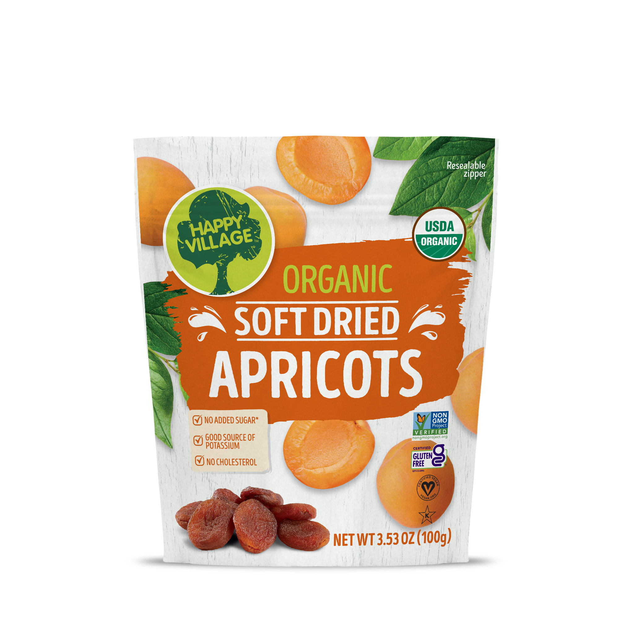 HAPPY 有機杏干 100g