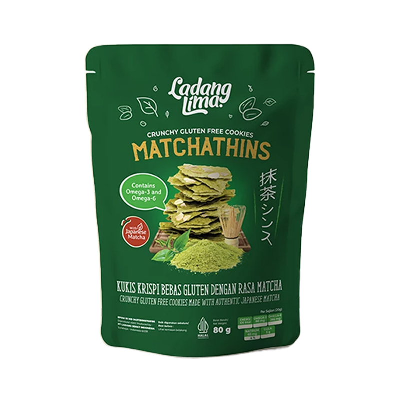 ladanglima 抹茶味薄脆餅 65g