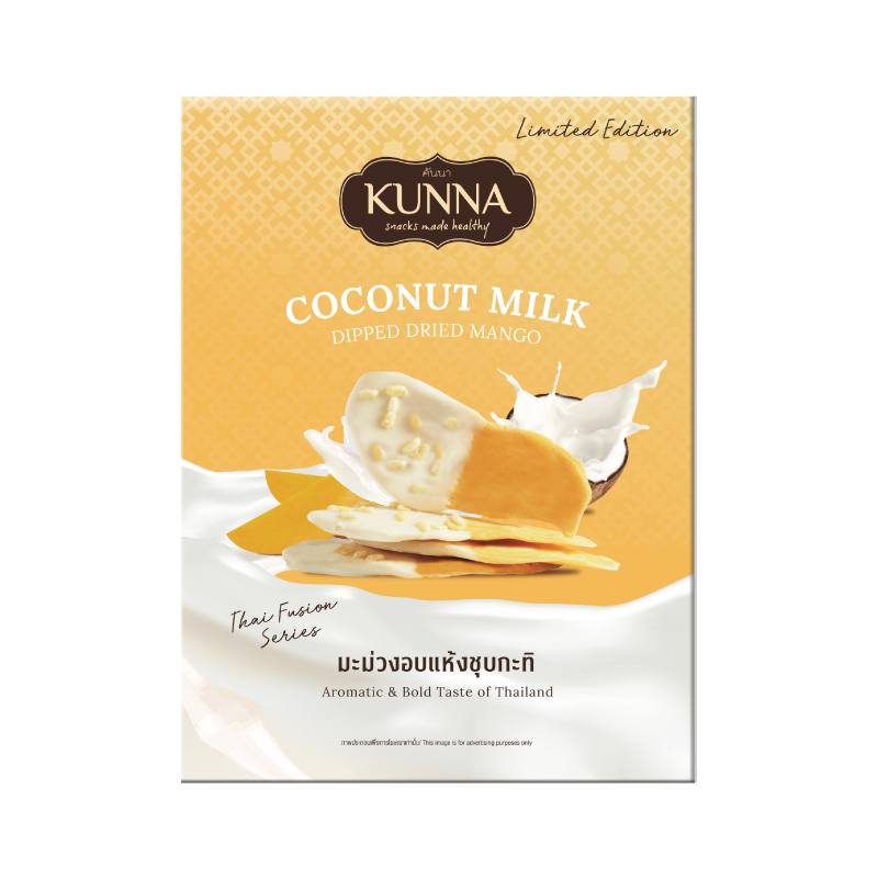 KUNNA 白巧克力涂層芒果干 108g