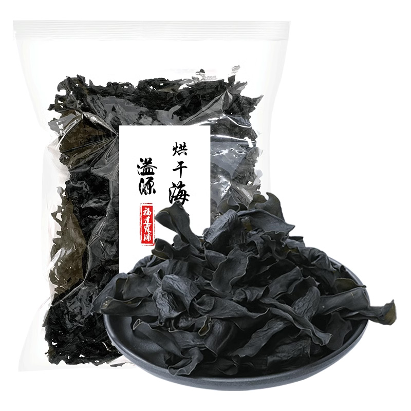 溢源烘干海帶大結500g