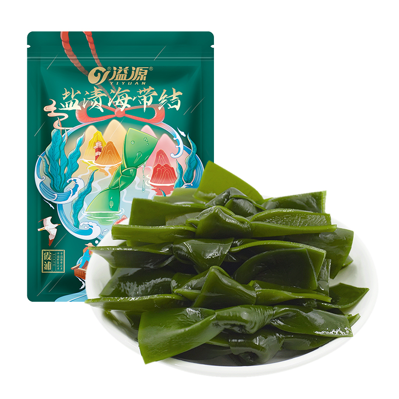 溢源鹽漬海帶大結500g