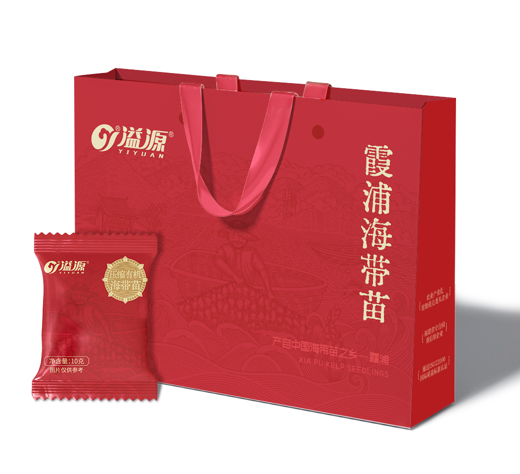 有機壓縮海帶苗500g(禮盒)