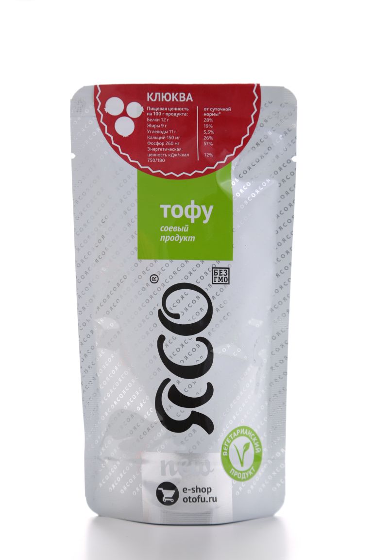 YASO“蔓越莓”甜豆腐，175克