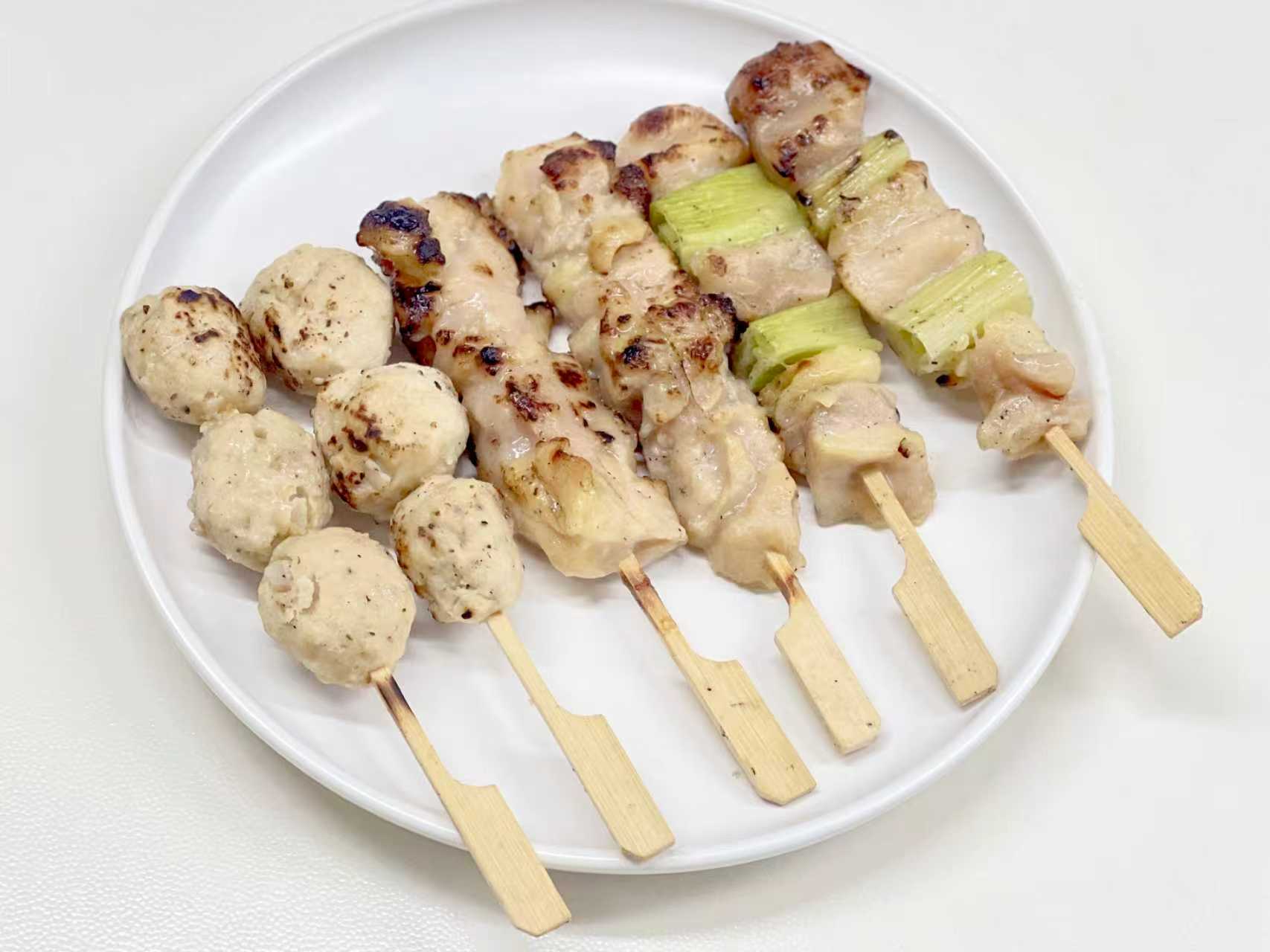 鹽汁碳烤組合串