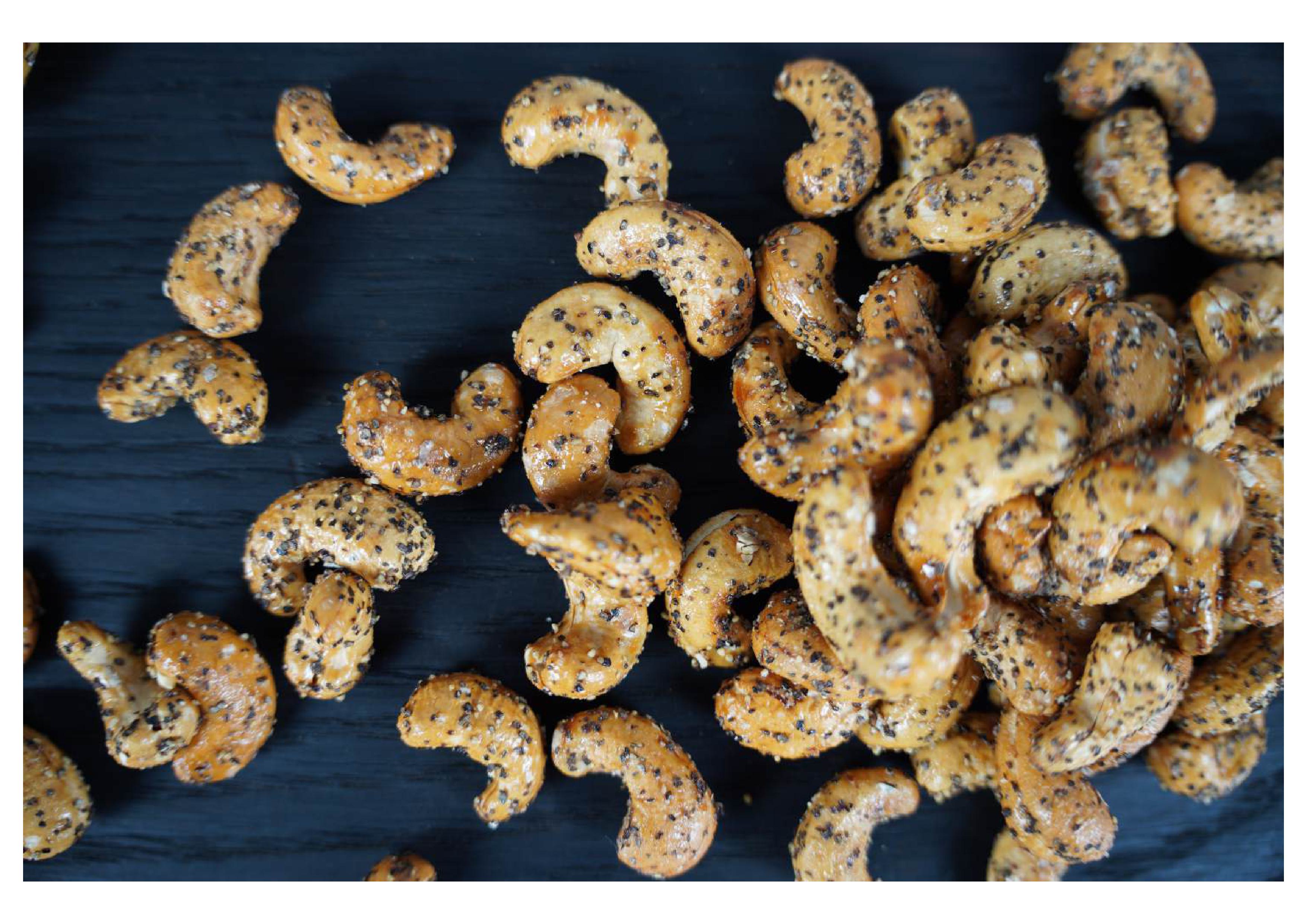 越南有機黑胡椒烘焙腰果