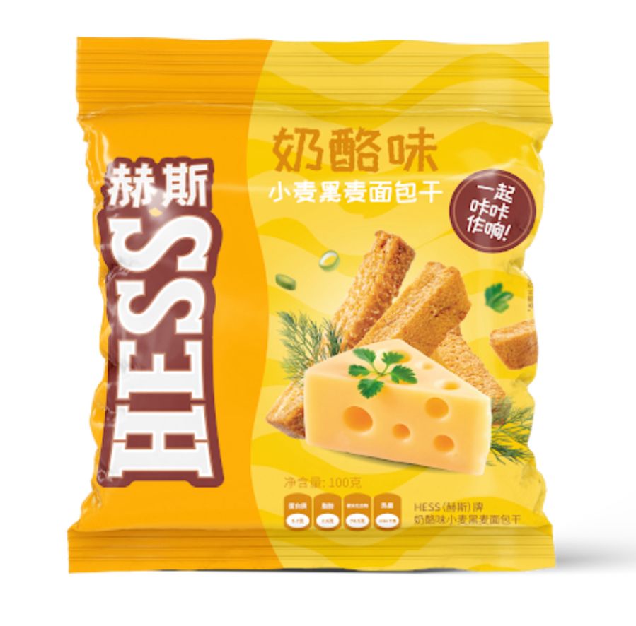 奶酪味 小麥黑麥面包干