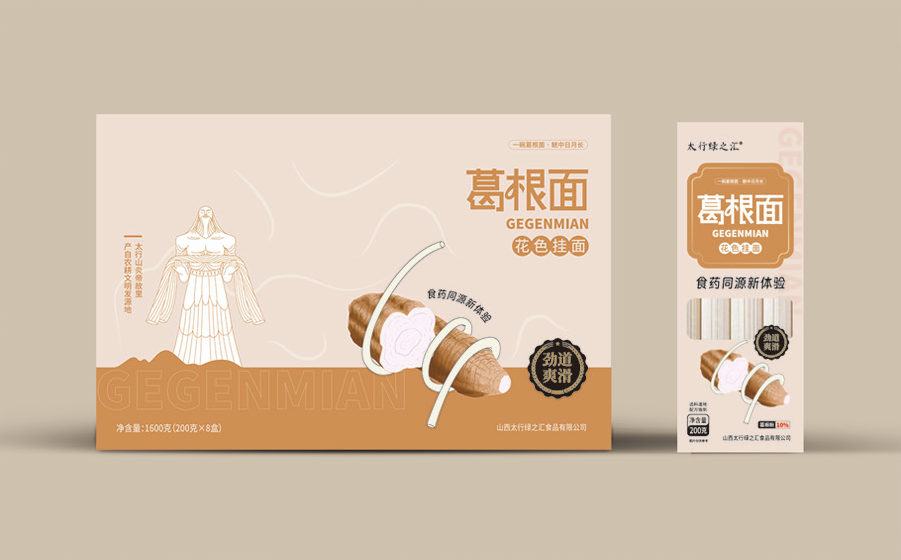 太行綠之匯葛根面200g