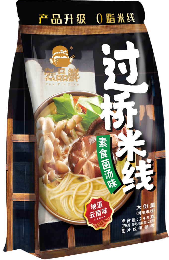 云品鮮素食菌湯味過橋米線243g