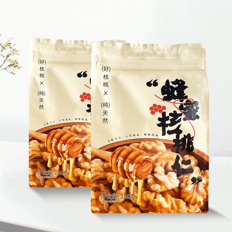 云南武定蜂蜜核桃仁216克/袋