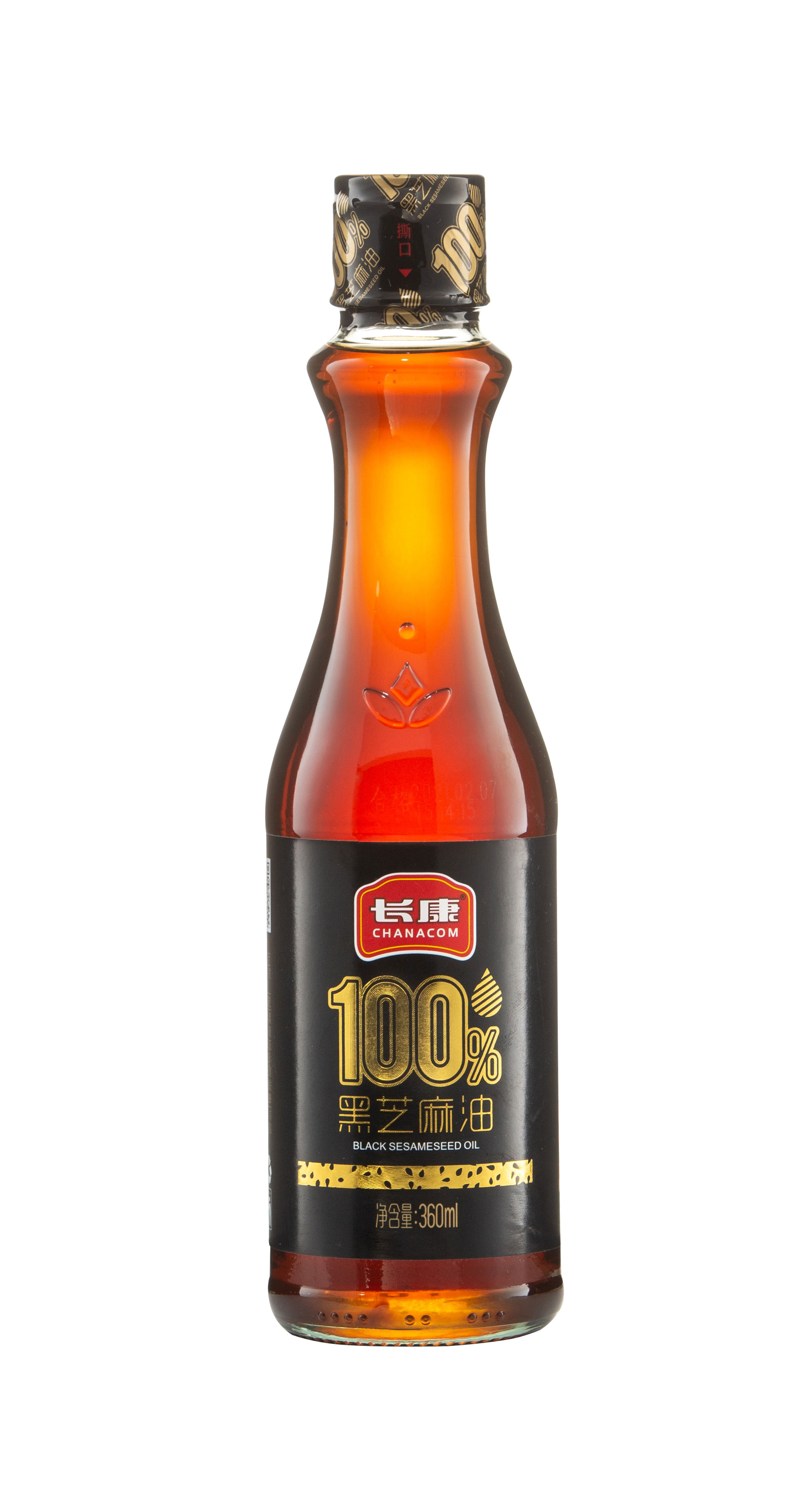長(zhǎng)康100%黑芝麻油