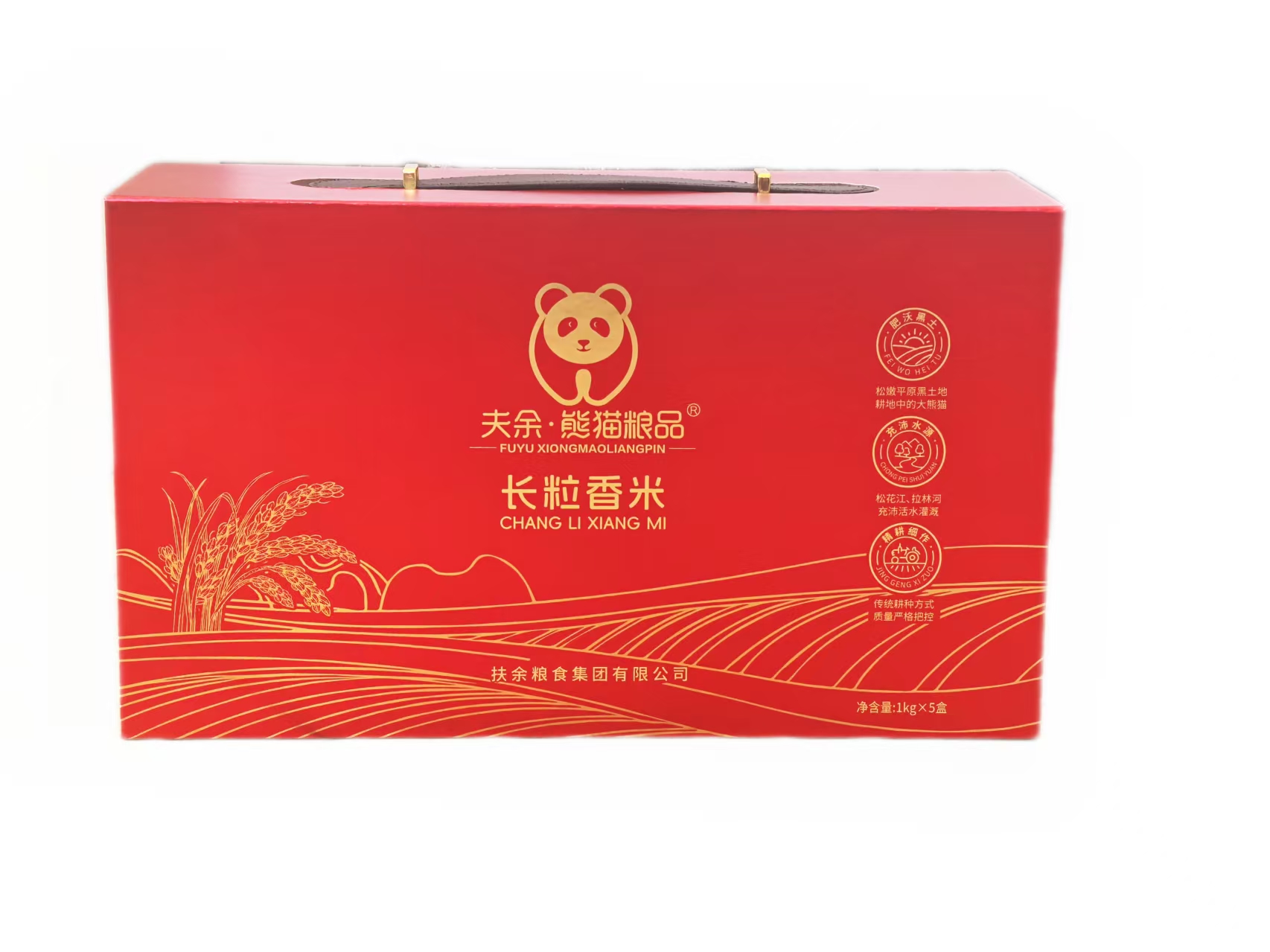 夫余熊貓長粒香米