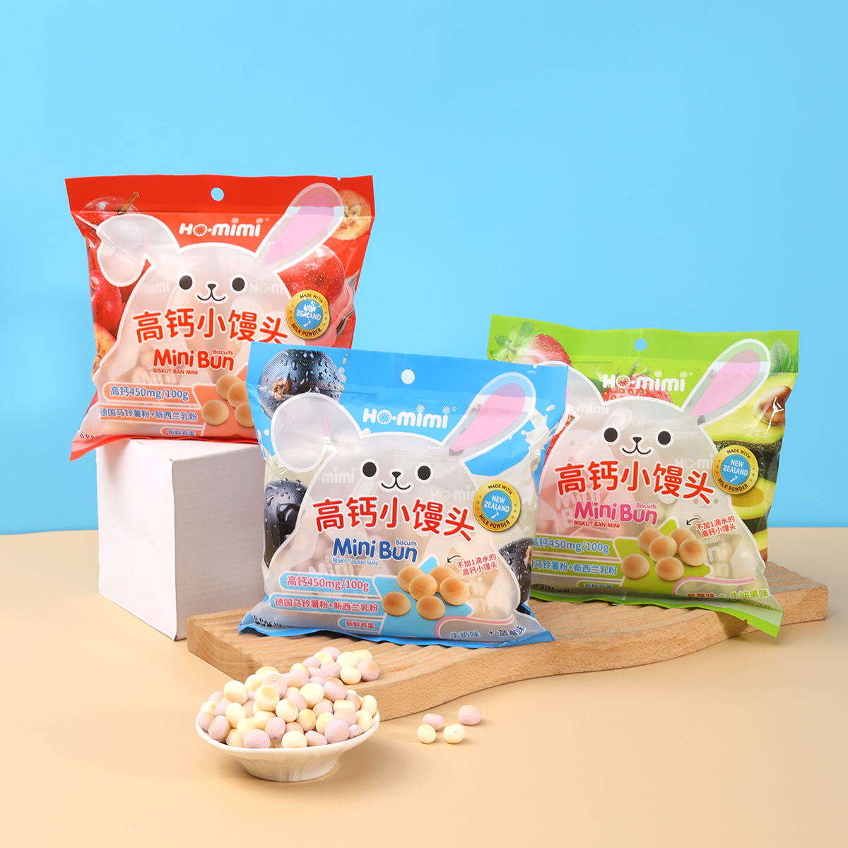 HO.mimi高鈣小饅頭