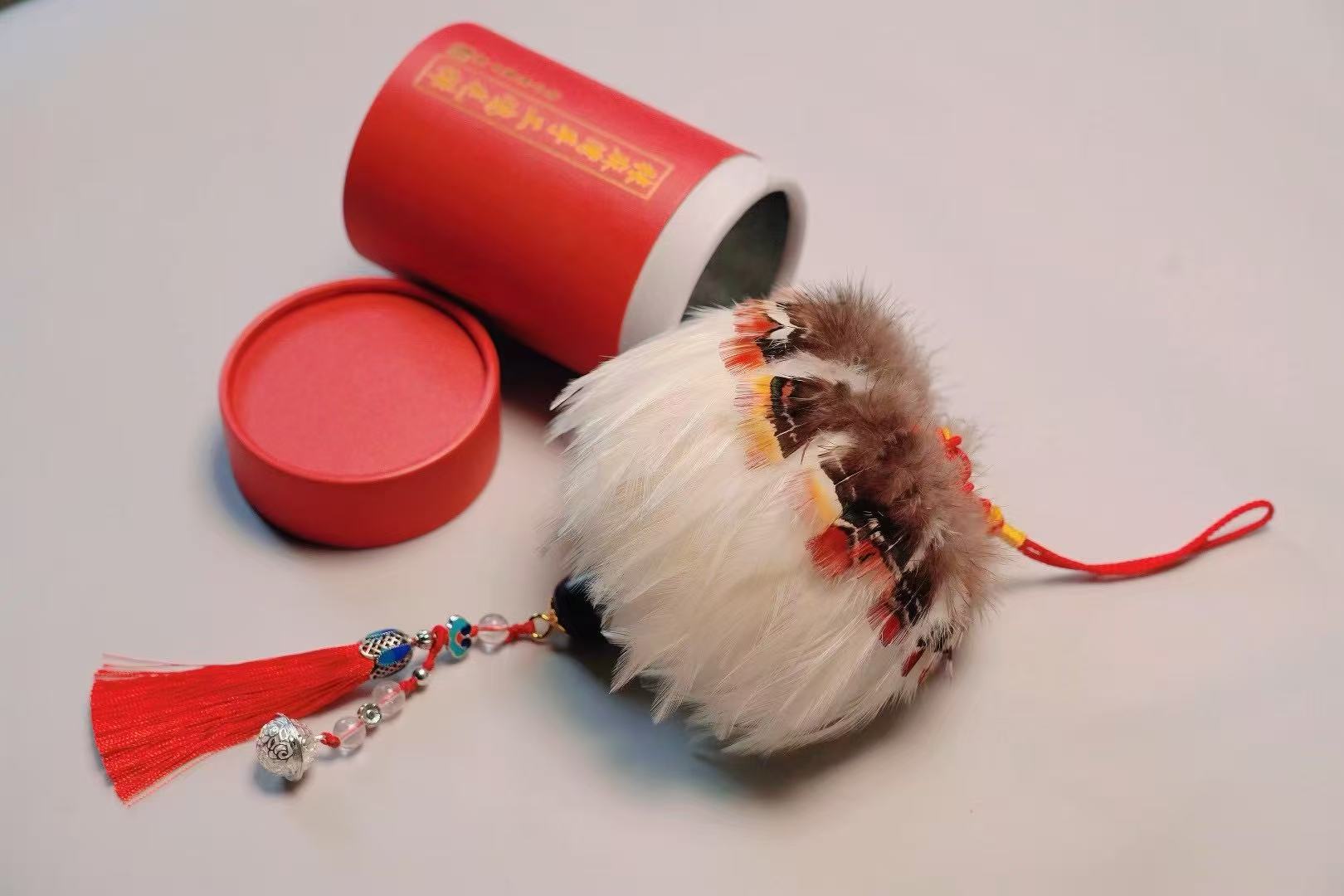 張麻灣手工雞毛撣子