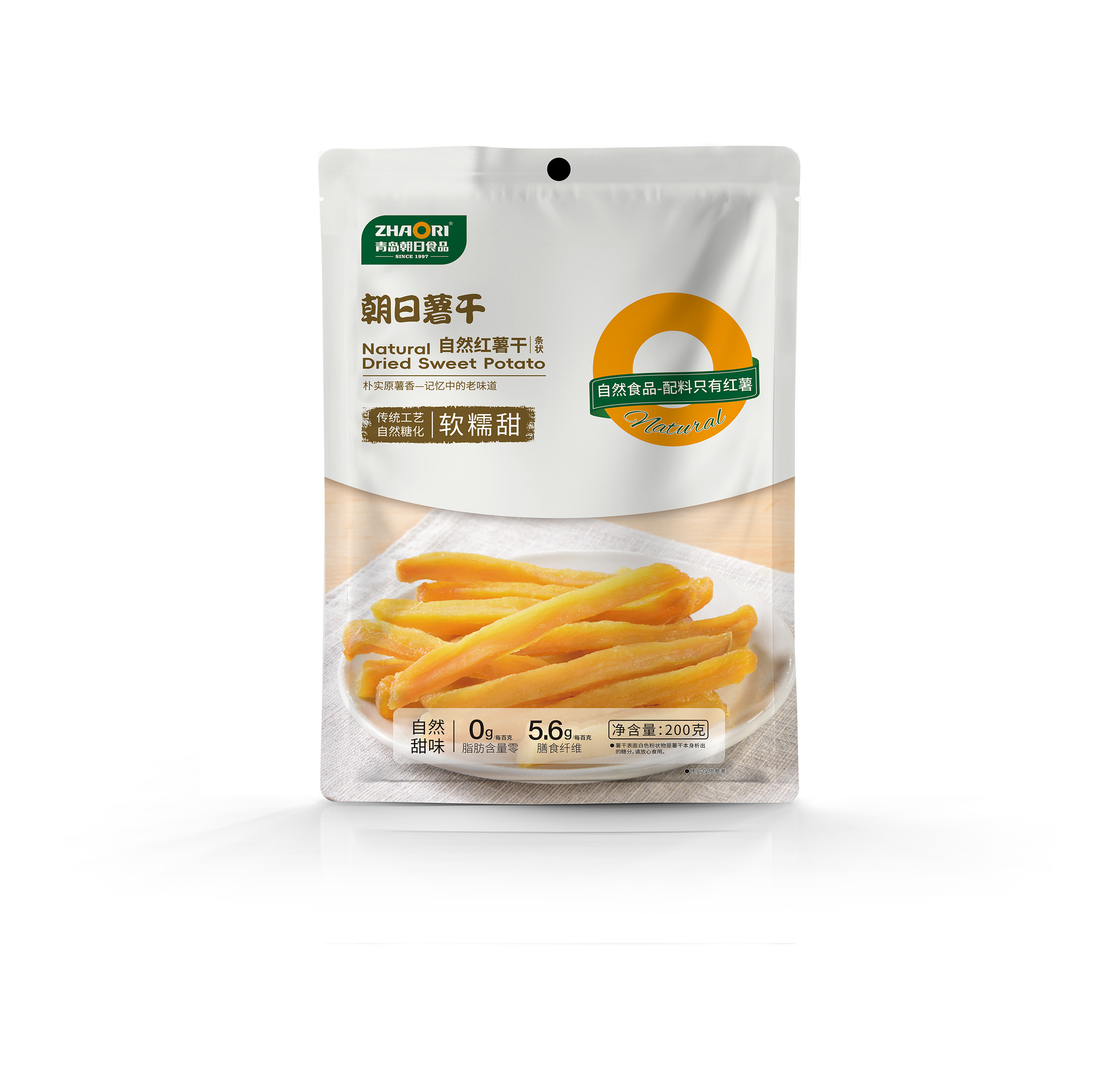 自然紅薯干-條狀