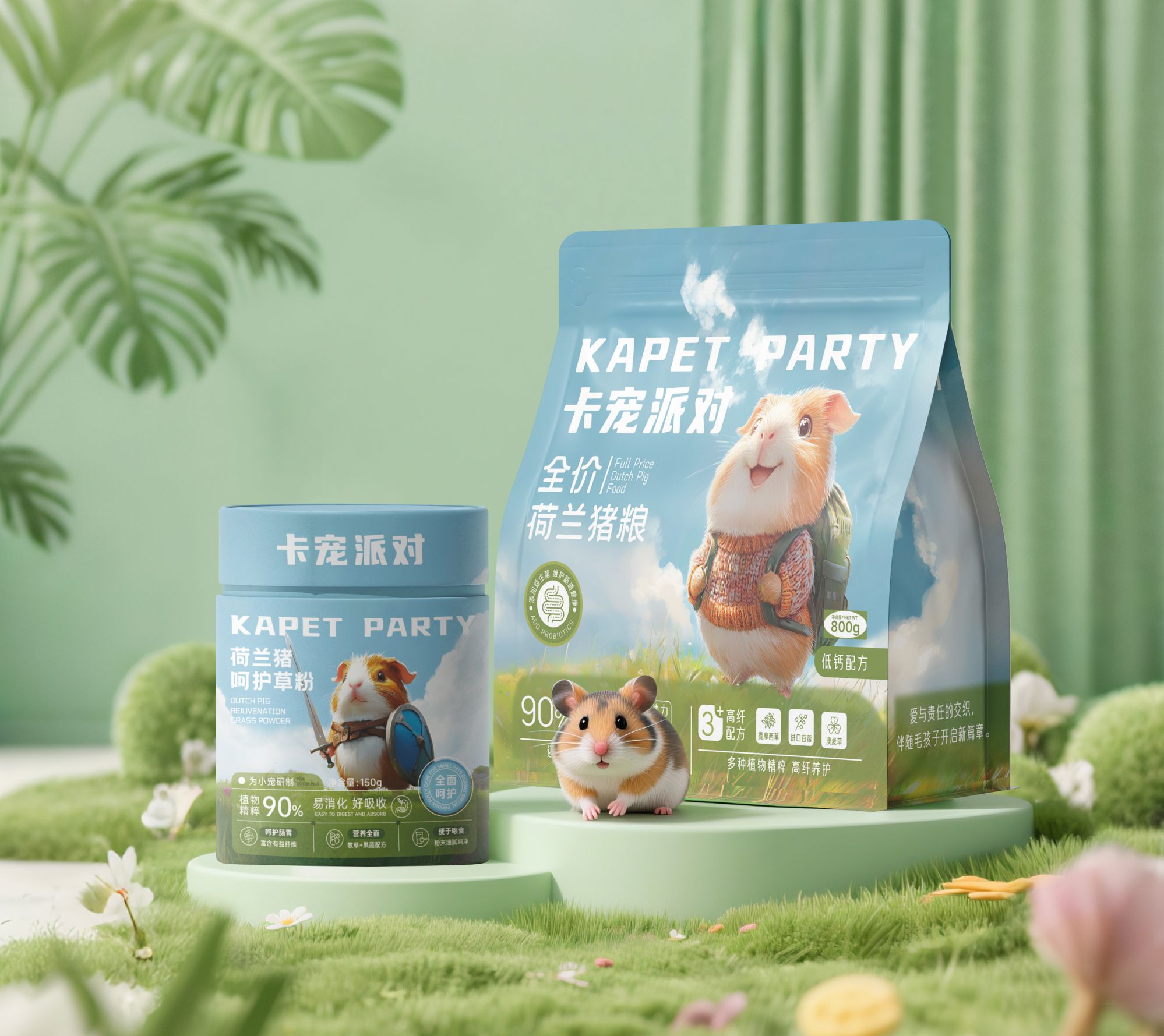 小寵食品包裝設計