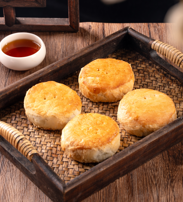 歲花村黃莊月餅（板栗）