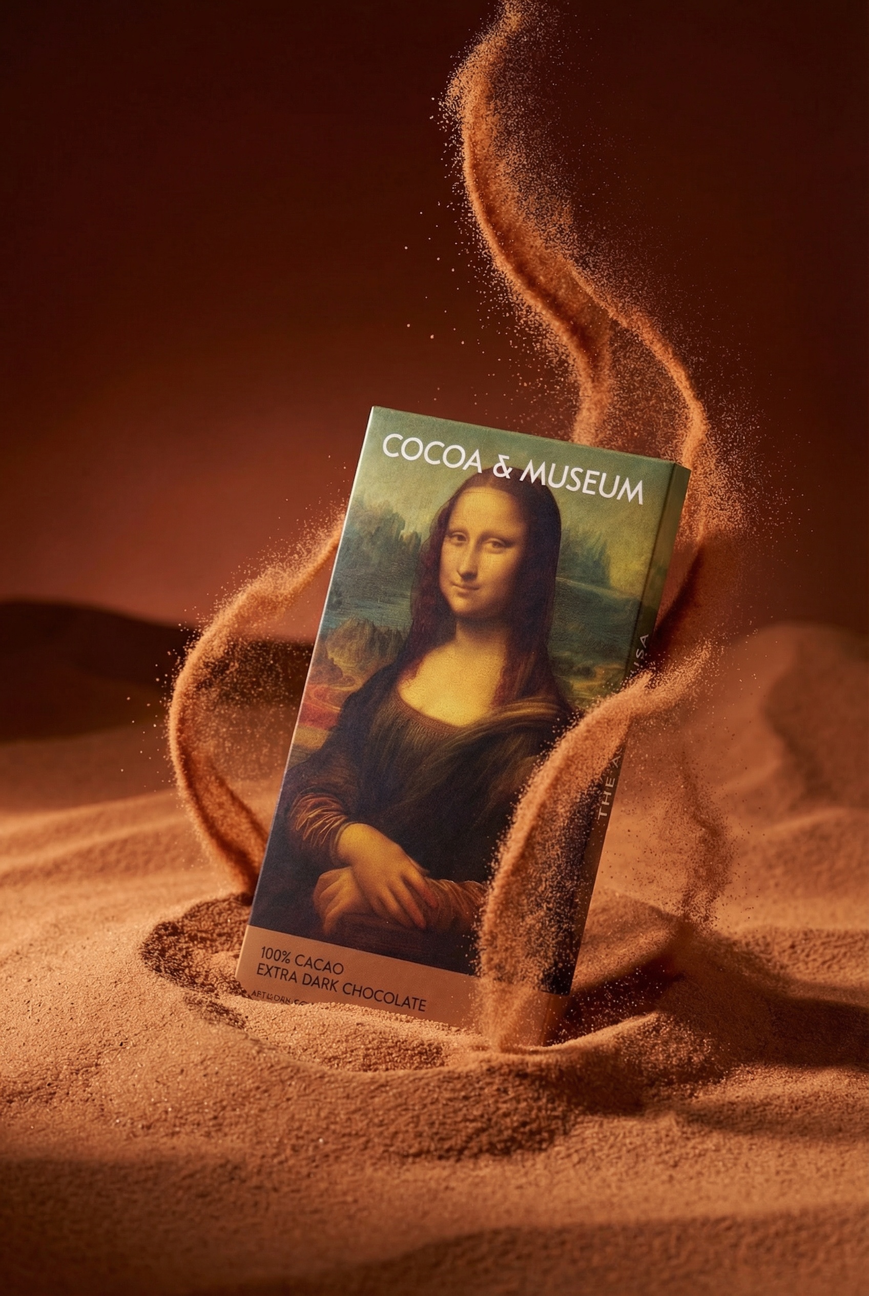 可可博物馆100%可可黑巧克力