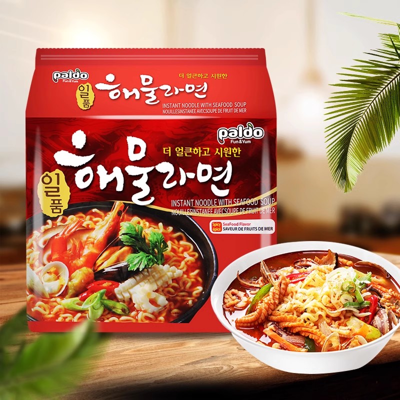 PALDO御膳海鲜味拉面(油炸方便面)