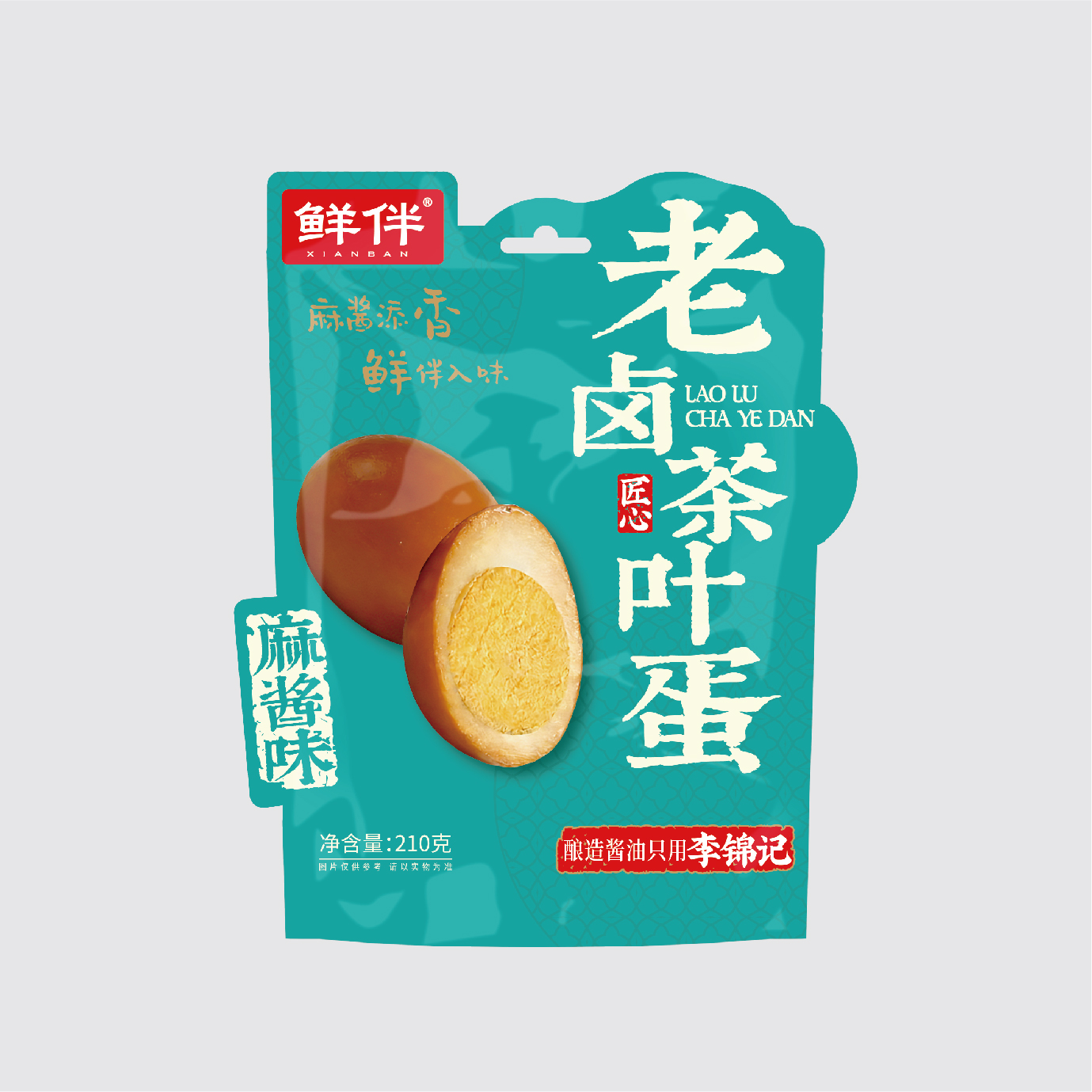 鮮伴168g老鹵茶葉蛋（麻醬味）