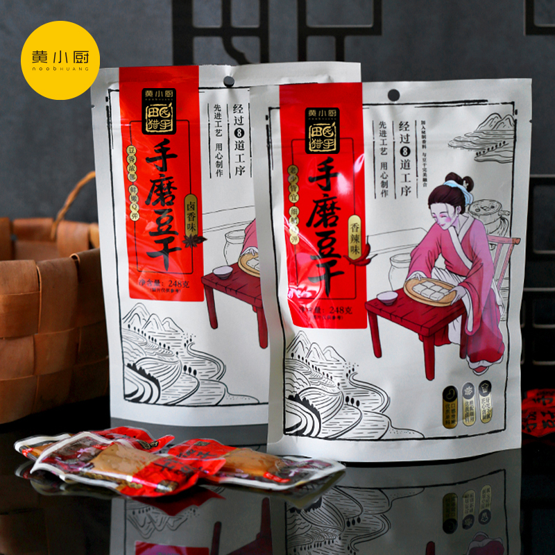 田園獵手  手磨豆干&豆菌干