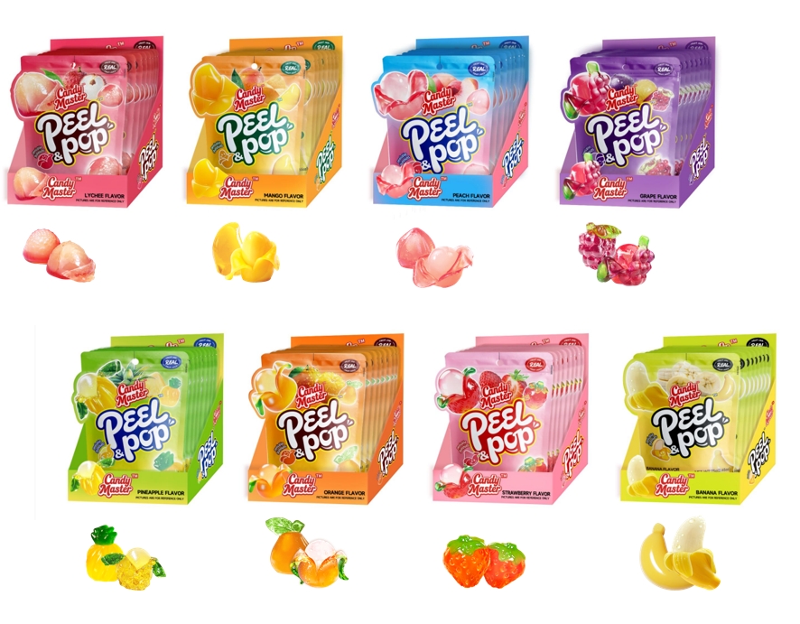 剝皮軟糖系列